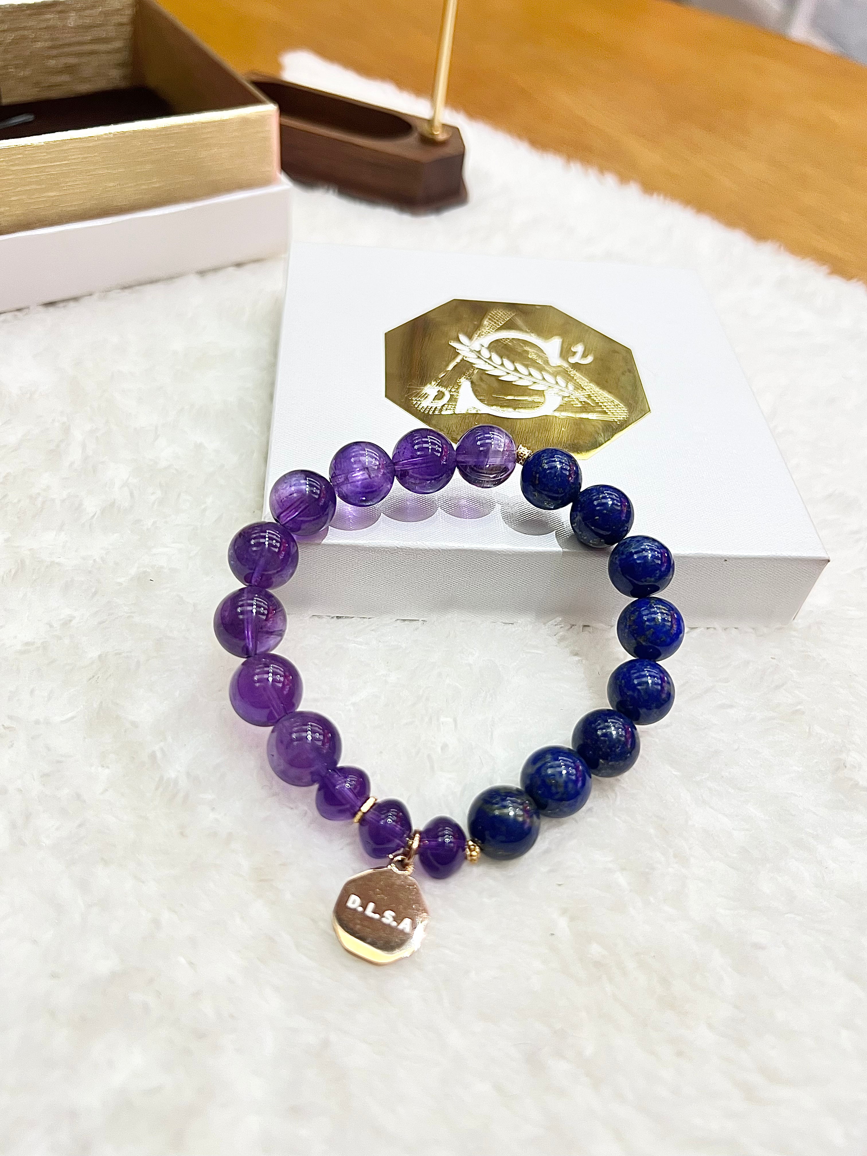Brow Chakra · Awakening — Amethyst & Lapis Lazuli